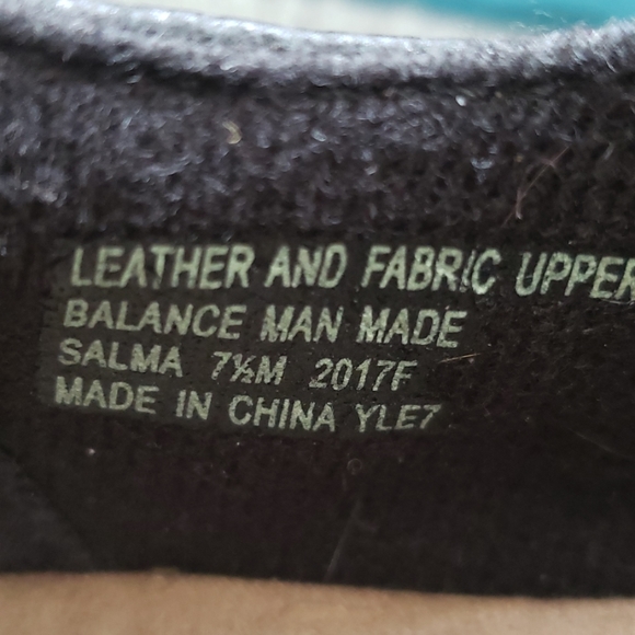 Earth Origins black leather comfort shoe sz 7.5 - Picture 8 of 8